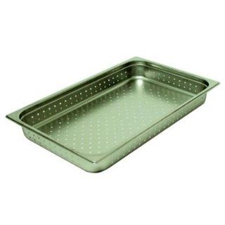 NDG/Superior Perforated Pan Full Size  12 3/4"W x 2 1/2"D x 20 3/4"L: Kitchen & Dining