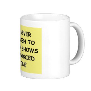 TALK show marriage Coffee Mugs