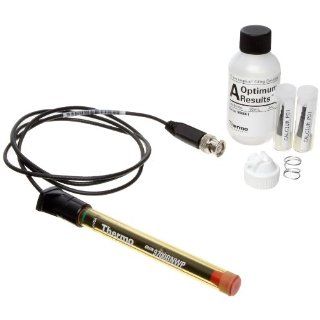 Thermo Scientific Orion 9720BNWP Combination Sure Flow Calcium Ion Selective Electrode (ISE) with Waterproof BNC Connector, 40, 100 to 0.02 ppm Measurement Range: Science Lab Electrochemistry Accessories: Industrial & Scientific