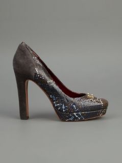 Marc By Marc Jacobs Python Skin Pumps