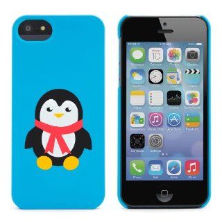 Proporta ninetysix iPhone 5S Christmas Case Hard Shell Snap On Back Cover   Penguin: Cell Phones & Accessories