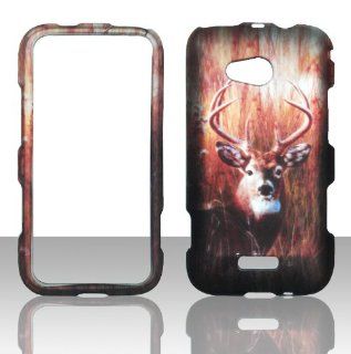 2D Buck Deer Samsung Galaxy Victory 4G LTE L300 Sprint , Virgin Mobile Case Cover Hard Phone Case Snap on Cover Rubberized Touch Protector Faceplates: Cell Phones & Accessories