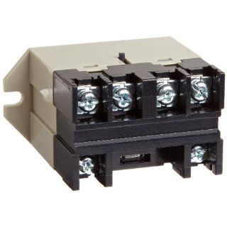 Omron G7L 2A BUBJ CB DC24 General Purpose Relay With Test Button, Class B Insulation, Screw Terminal, Upper Bracket Mounting, Double Pole Single Throw Normally Open Contacts, 79 mA Rated Load Current, 24 VDC Rated Load Voltage: Electronic Relays: Industria