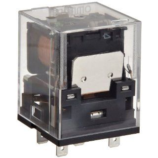 Omron MKS1XTN 10 DC48 General Purpose Power Relay, Built In Operation Indicators Type, Single Pole Single Throw Normally Open Contacts, 28.1 mA Rated Load Current, 48 VDC Rated Load Voltage: Electronic Relays: Industrial & Scientific