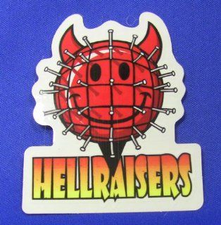 WORLD INDUSTRIES Skateboard Sticker HELLRAISERS Classic NOS: Sports & Outdoors