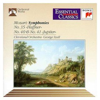 Mozart Symphonies Nos. 35, 40 & 41 (Essential Classics) Music