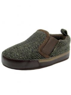 Baby Boy Herringbone Slip On Soft Sole Sneakers by Stepping Stones: Shoes