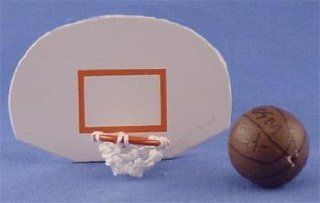 Dollhouse Basketball & Net: Toys & Games