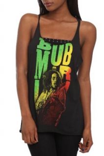 Bob Marley Guitar Girls Tank Top Size : X Small: Clothing