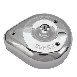 S&S Cycle Teardrop Air Cleaner Cover   Chrome 17 0378: Automotive