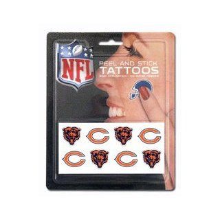 Chicago Bears Peel and Stick Tattoos by Rico: Sports & Outdoors