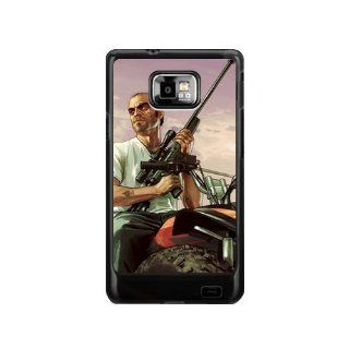 Grand Theft Auto Fashion Case Cover for SamSung Galaxy S2 I9100: Cell Phones & Accessories