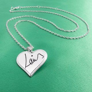 One Direction 'Louis Signature' Heart Necklace: Jewelry
