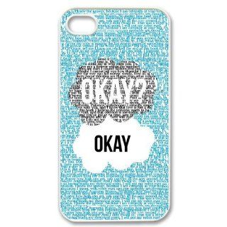 The Fault In Our Stars iPhone 4,4s Case Cover   Snap on Hard JD Design: Cell Phones & Accessories