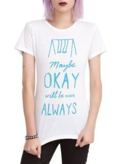 The Fault In Our Stars Okay Always Girls T Shirt: Clothing