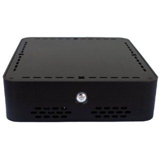Black Habey Aluminum Slim Mini ITX HTPC/ NAS/ Server PC Case, w/ 12V