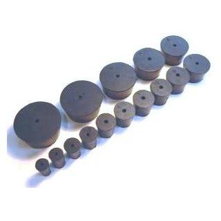 SEOH Rubber Stopper One Hole Individual #3: Science Lab Rubber Stoppers: Industrial & Scientific