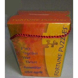 Fortune Puzzle in Chinese Take Out Box Piece Together Your Future Toys & Games