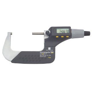 Brown & Sharpe TESA 06030022 LCD Micromaster IP54 Electronic Outside Micrometer, 50 75mm Range, 0.001mm Graduation, +/ 0.005mm Accuracy: Industrial & Scientific