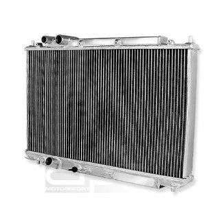 DPT, RA HC06SI 2, Full Aluminum Performance Two Dual Row Core Chrome Radiator Overall Size 26.75"x18.5"x4" for Manual Transmission Only: Automotive