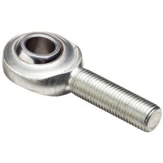 Sealmaster CFML 16T Rod End Bearing, Two Piece, Precision, Self Lubricating, Male Shank, Left Hand Thread, 1 1/4" 12 Shank Thread Size, 1" Bore, 8 1/2 degrees Misalignment Angle, 1 3/8" Length Through Bore, 2 3/4" Overall Head Width, 2
