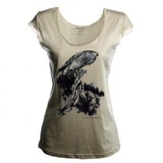 WearThatART Women's Viktor Miller Gausa   "The Past the Future &" Tee at  Womens Clothing store