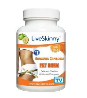 LiveSkinny Garcinia Cambogia Extract Ultimate   Featuring Clinically Proven, Ultra Pure 50% HCA Extract for Weight Loss   2,000 mg Per 2 Capsules   with Calcium, Chromium and Potassium for better absorption  30 Day Supply   The ONLY Product with this custo