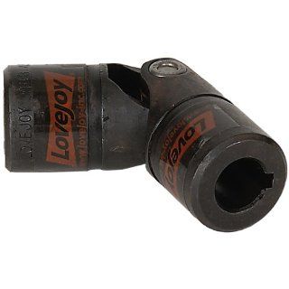 Lovejoy Size NB8B Needle Bearing Universal Joint, 5/8" Round Bore and 5/8" Round Bore, No Keyway, No Setscrew, 1.25" Outer Diameter, 3.75" Overall Length: Pin And Block Universal Joints: Industrial & Scientific