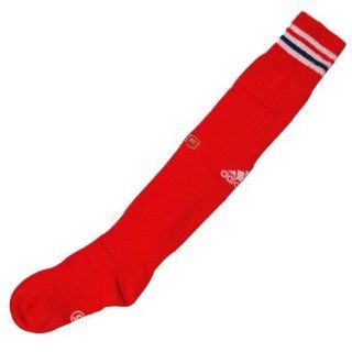 adidas FFF/France Home Sock RED : Soccer Socks : Sports & Outdoors