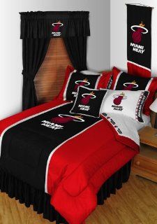 MIAMI HEAT 5PC TWIN BEDDING SET New NBA Basketball NEW : Childrens Bedding Collections : Home & Kitchen