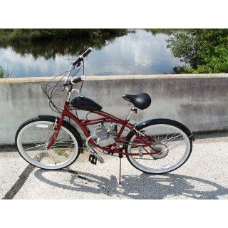 Pacific Shorewood Men's Cruiser Bike (26 Inch Wheels, Burgundy) : Cruiser Bicycles : Sports & Outdoors