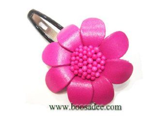 Hair Accessories Pink Flower  Hair Clips  Beauty