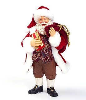 Possible Dreams Clothtique Best Dressed Santa Figurine  4030996D   Holiday Figurines