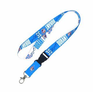 NBA Oklahoma City Thunder Kevin Durant Lanyard with Detachable Buckle : Sports Related Key Chains : Sports & Outdoors
