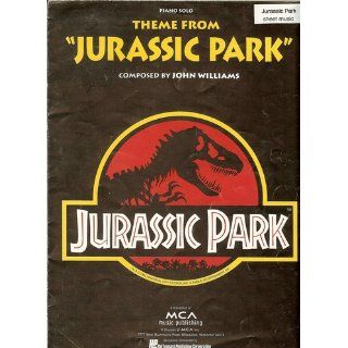 Jurassic Park (Piano Solo Songbook): John Williams: 0073999209051: Books