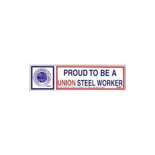 10 Proud to Be a Union Steelworker Hardhat Stickers T 25: Hardhat Accessories: Industrial & Scientific
