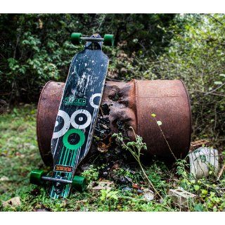 Atom Drop Through Longboard (41 Inch) : Longboard Skateboards : Sports & Outdoors