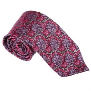T8469 Pueple Pattern Woven Silk Necktie Beautiful Present Box Set By Y&G at  Mens Clothing store: