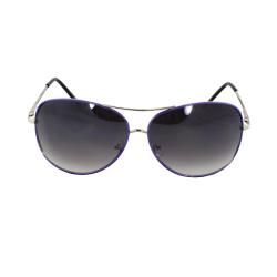 Purple Aviator Sunglasses with Purple black Lenses Fashion Sunglasses