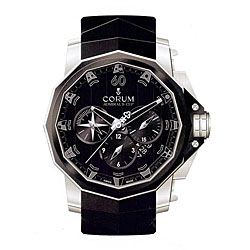 Corum Men's 'Admiral's Cup Black Hull 48' Chronograph Watch Corum Men's Corum Watches
