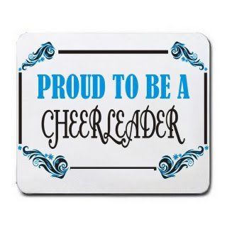 Proud To Be a Cheerleader Mousepad : Mouse Pads : Office Products