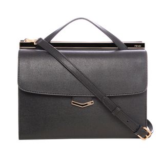 Fendi Demi Jour Leather Shoulder Bag Fendi Designer Handbags