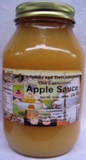A Sphinx and Trevi Adventure All Natural Apple Sauce, 32 oz jar : Fruit Sauces : Grocery & Gourmet Food