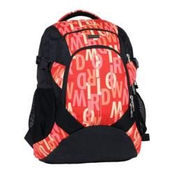 J World Bio Health Cool Mat Laptop Backpack Signature Red J World Laptop Backpacks