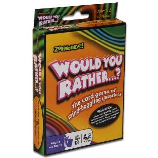 Would You Rather? Classic Card Game By Zobmondo!!: Toys & Games