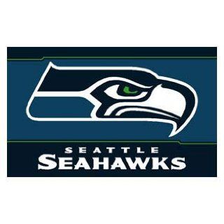 Seattle Seahawks NFL 3x5 Banner Flag (36""x60"") : Sports Related Merchandise : Sports & Outdoors