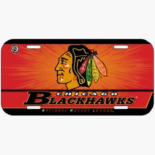 Chicago Blackhawks License Plate : Sports Related Mugs : Sports & Outdoors