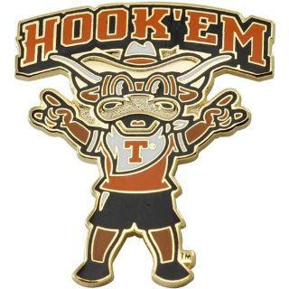 Texas Longhorns Hook 'Em Mascot Team Collectible Pin : Sports Related Pins : Sports & Outdoors