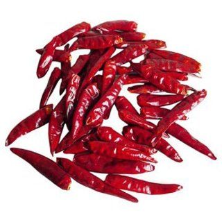 Thai whole dried chile   3.5 oz : Chile Pastes : Grocery & Gourmet Food