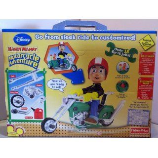 Fisher Price Manny's Fix   it Motorcycle: Toys & Games